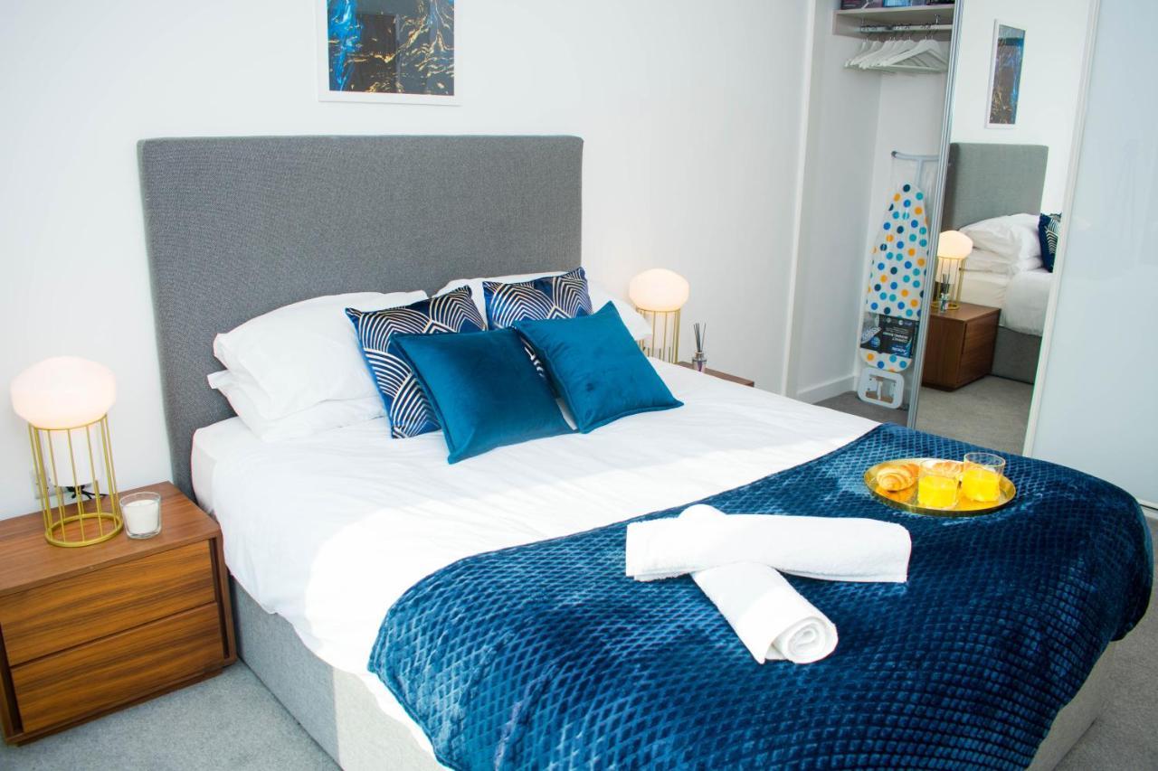 Exoticstay Apartments - Ultra Luxe Top Floor Suite - City Centre Apartment With Cube View - Smart 4K Tv With Ultrafast Wifi & Netflix Birmingham Esterno foto