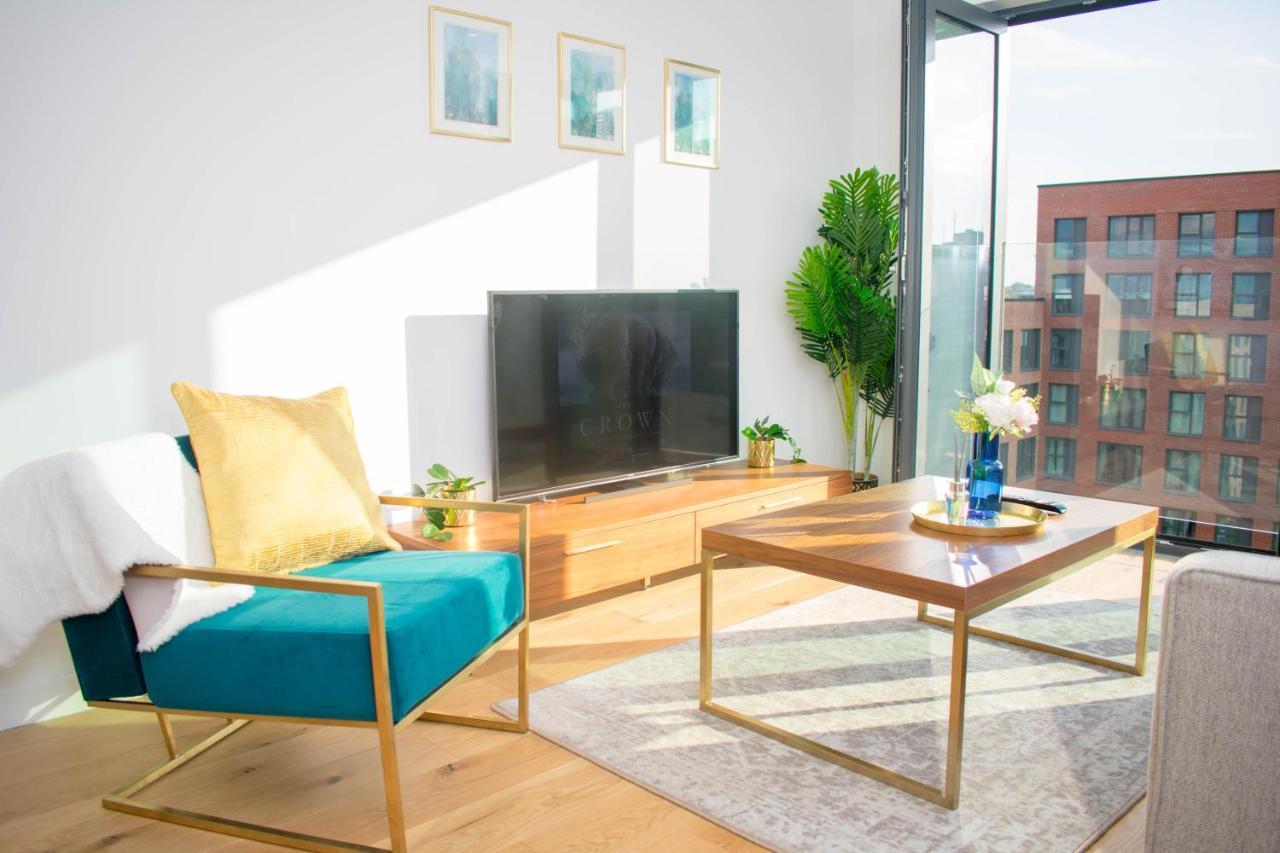 Exoticstay Apartments - Ultra Luxe Top Floor Suite - City Centre Apartment With Cube View - Smart 4K Tv With Ultrafast Wifi & Netflix Birmingham Esterno foto