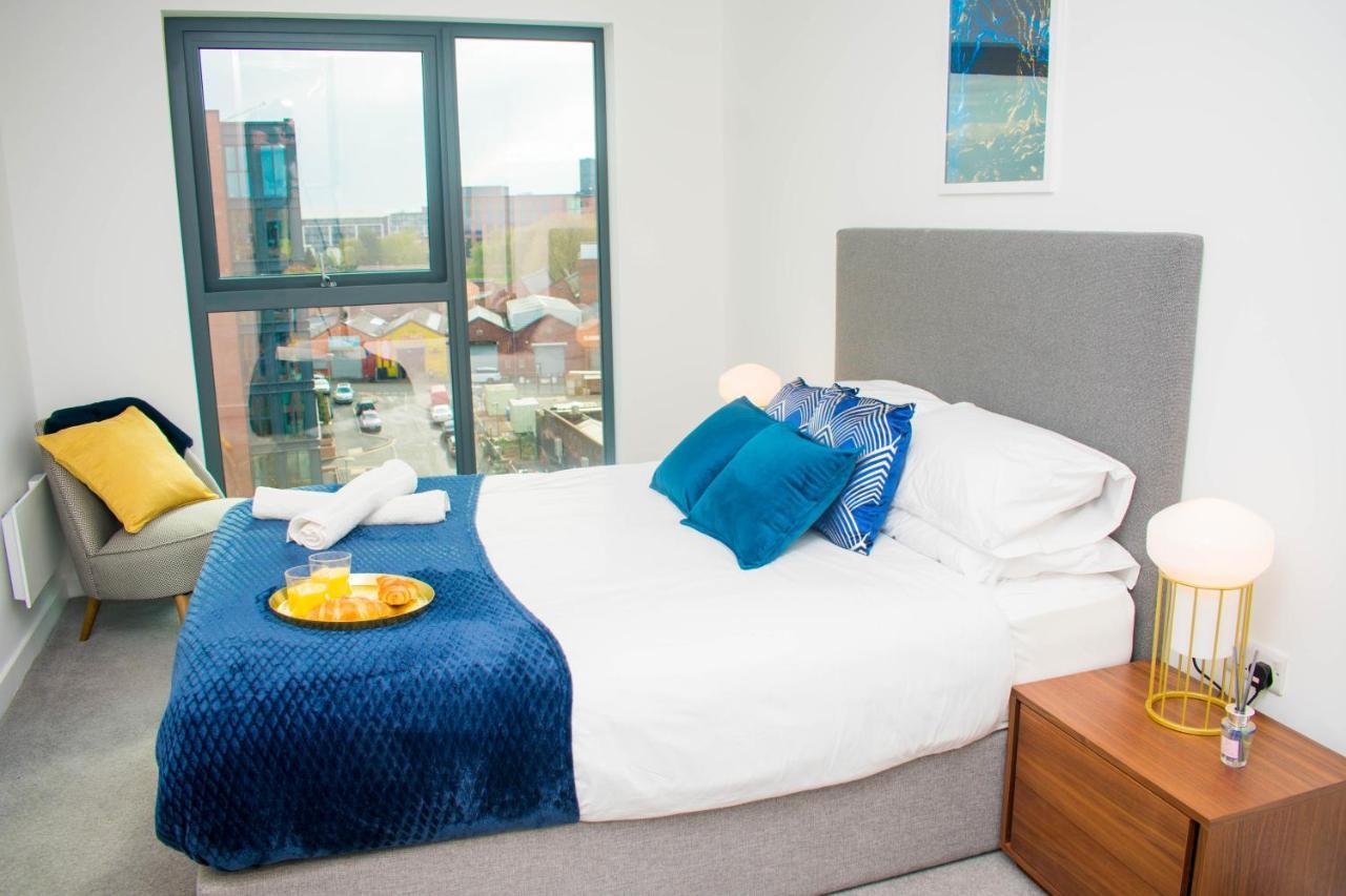 Exoticstay Apartments - Ultra Luxe Top Floor Suite - City Centre Apartment With Cube View - Smart 4K Tv With Ultrafast Wifi & Netflix Birmingham Esterno foto