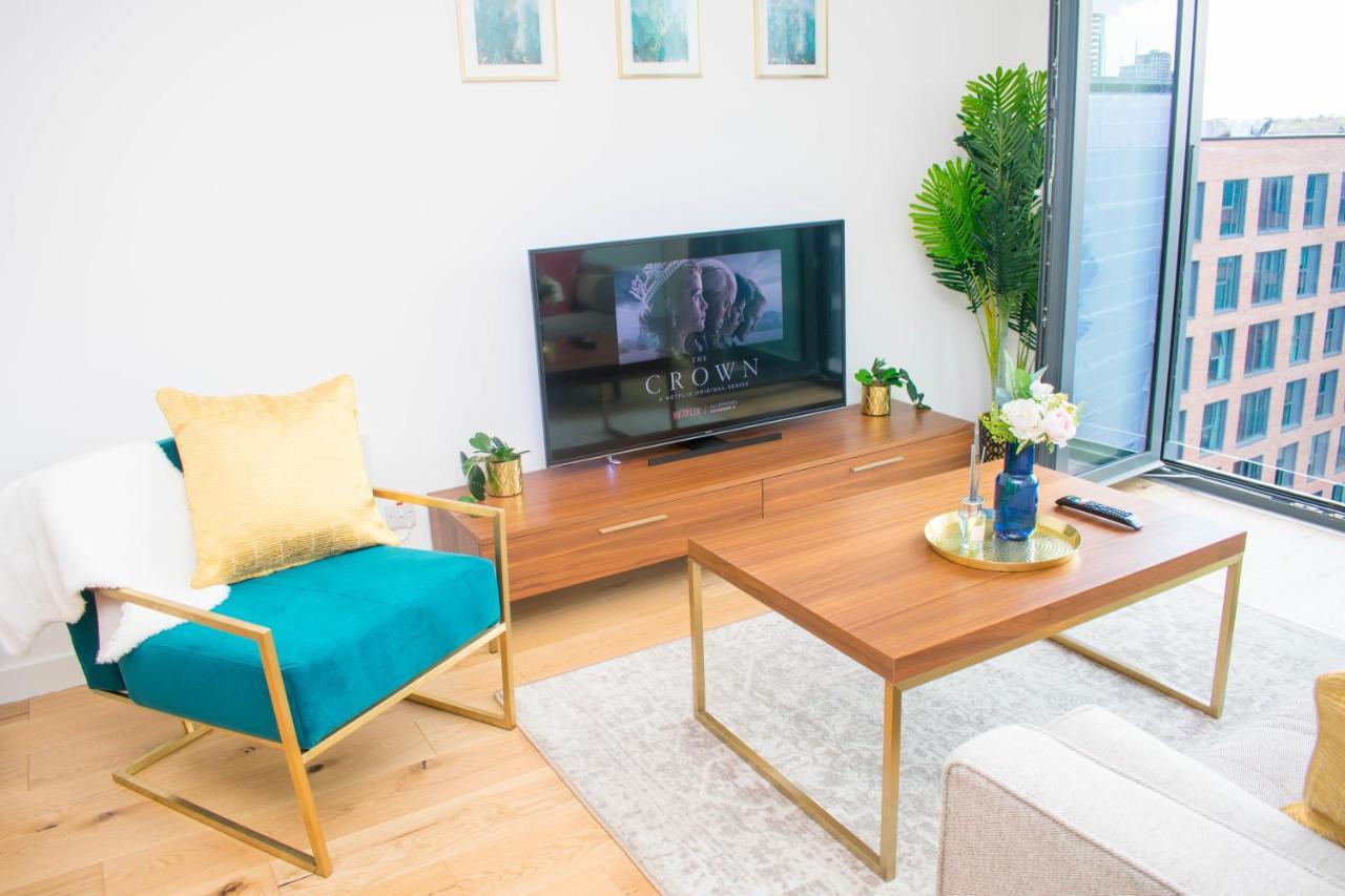 Exoticstay Apartments - Ultra Luxe Top Floor Suite - City Centre Apartment With Cube View - Smart 4K Tv With Ultrafast Wifi & Netflix Birmingham Esterno foto